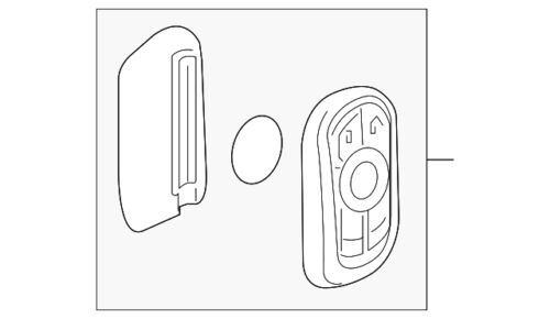 Genuine GM 2016-2020 Buick Envision Essence Keyless Entry Transmitter 13532385