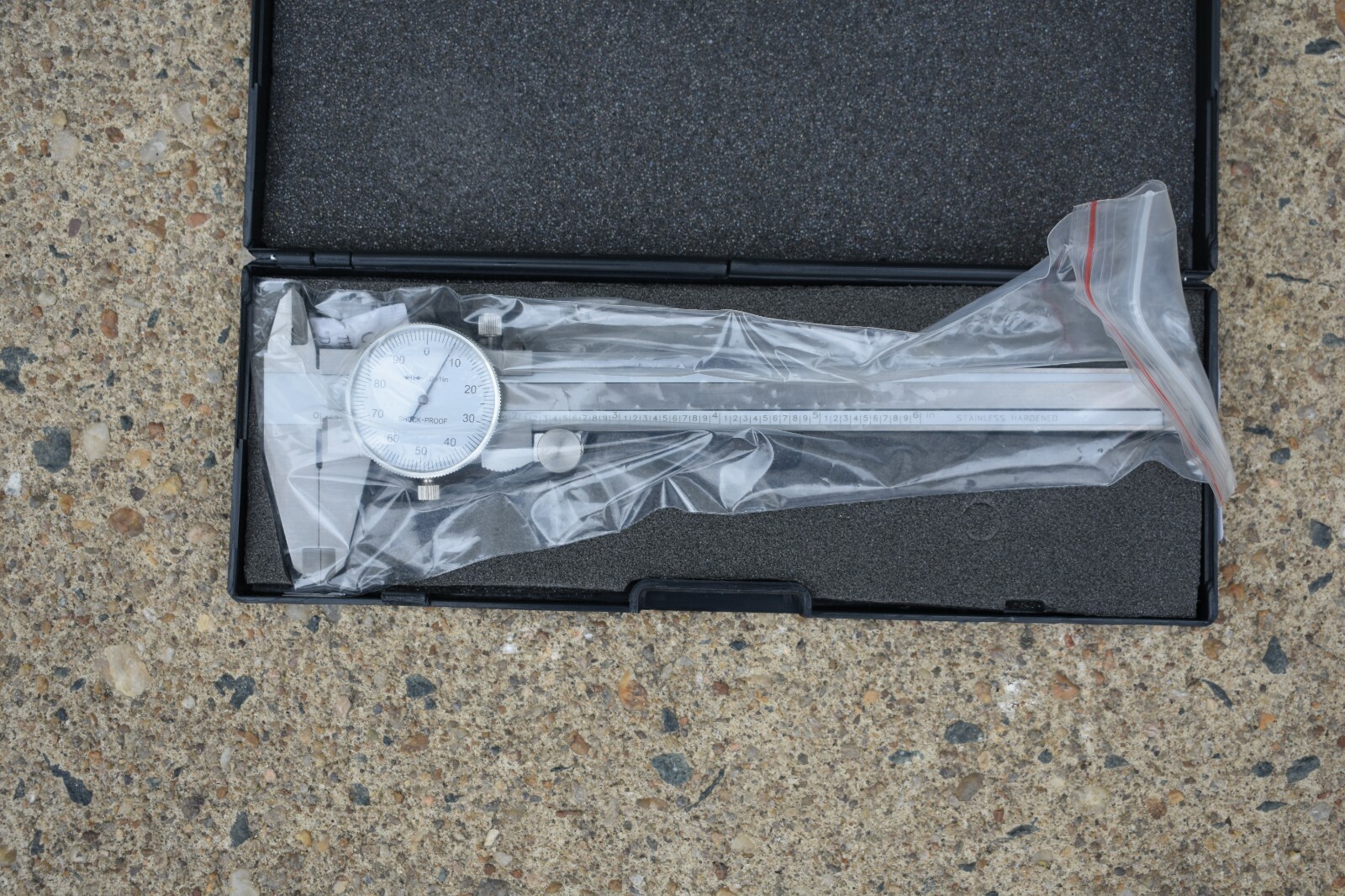OPP DIAL CALIPER 76367069 .001  0.1 PER REV 6 INCH  STAINLESS STEEL NEW Nice!!