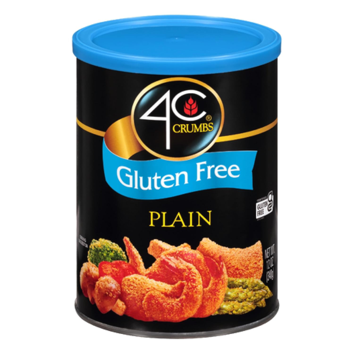 Premium Gluten Free Bread Crumbs, Plain, 12 Ounce (Pack of 1)