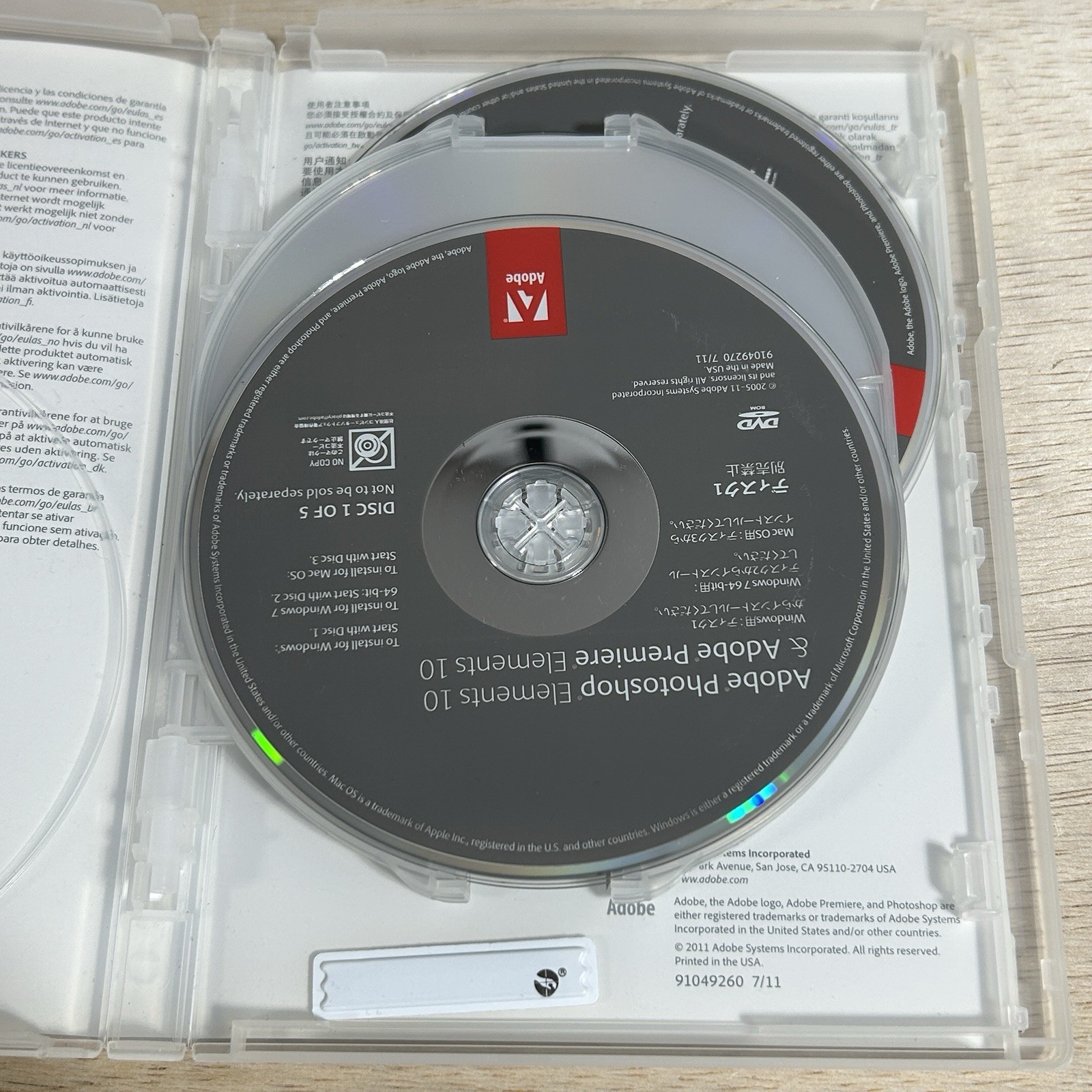 Adobe Photoshop Elements 10 for PC Mac Open Package