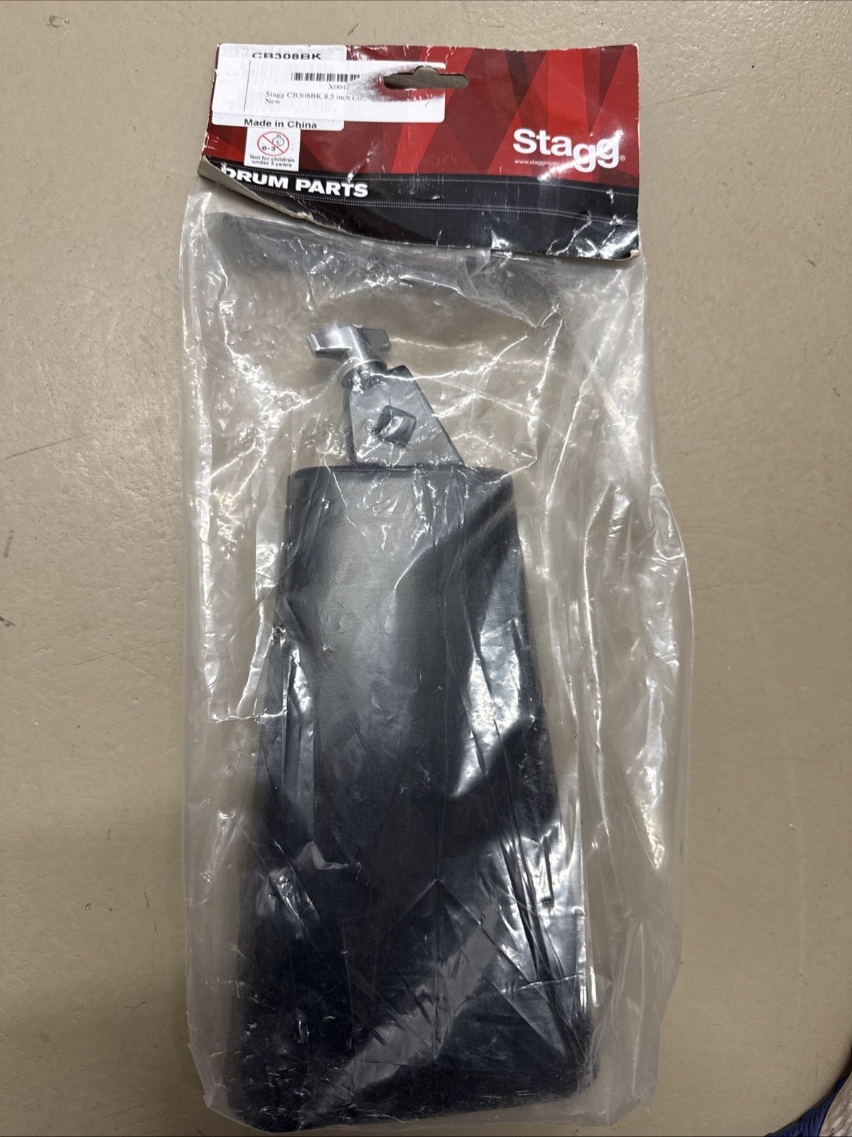 Stagg  Cow Cow Bell 8.5”  Drum Parts #308BK