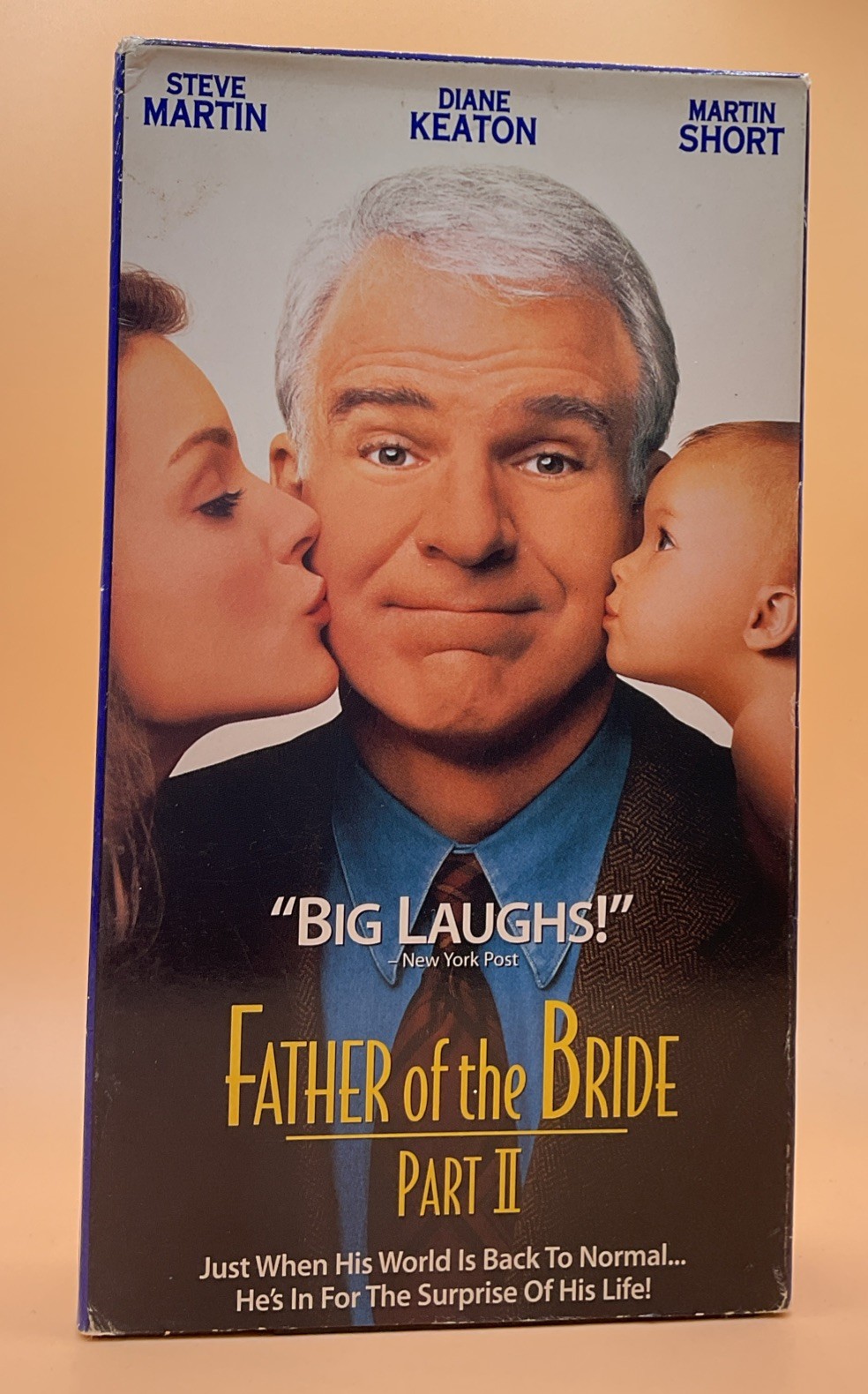 Father of the Bride Part II VHS 1996 Steve Martin Kieran Culkin *Buy 2 Get 1*