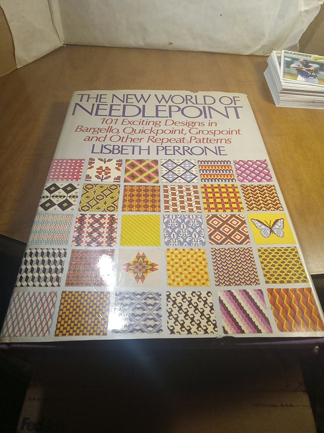 1972 The New World of Needlepoint by Lisbeth Perrone Hardcover