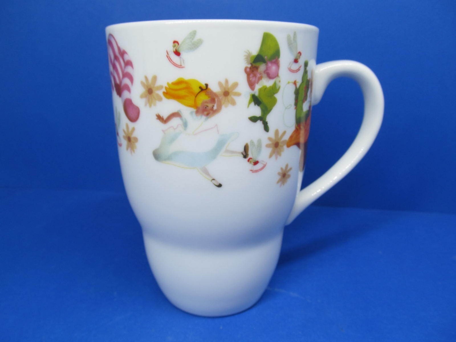 Disney Alice in Wonderland Cappuccino Tall Mug Excellent Condition Rare