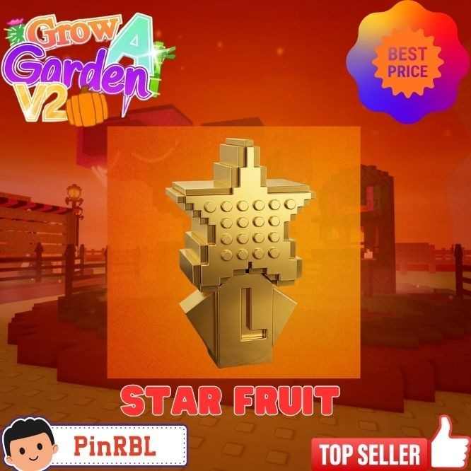 CHEAPEST 🔥Grow a Garden 2 🔥 STAR FRUIT SEED - Delivery!