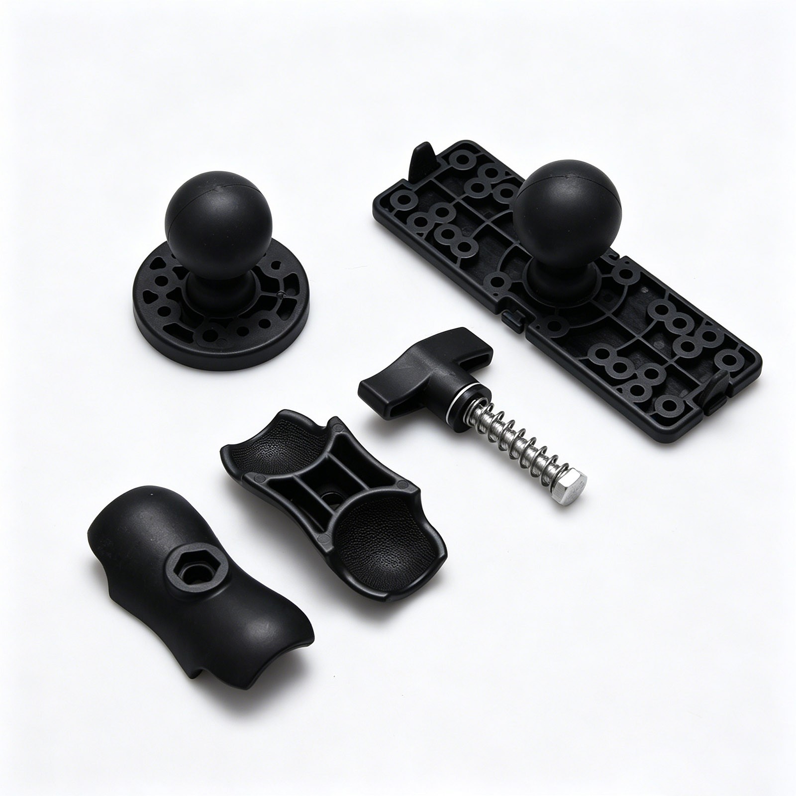 Adjustable Fish Finder Mount for Trolling 360 Quick Release Fits for Garmin