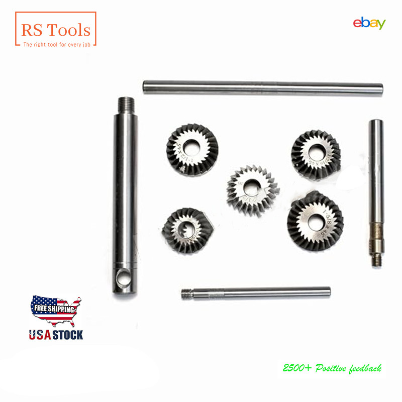New Valve Seat Carbon Steel Face HCS Cutter Set 5 Pcs For Vintage Cars And Bikes