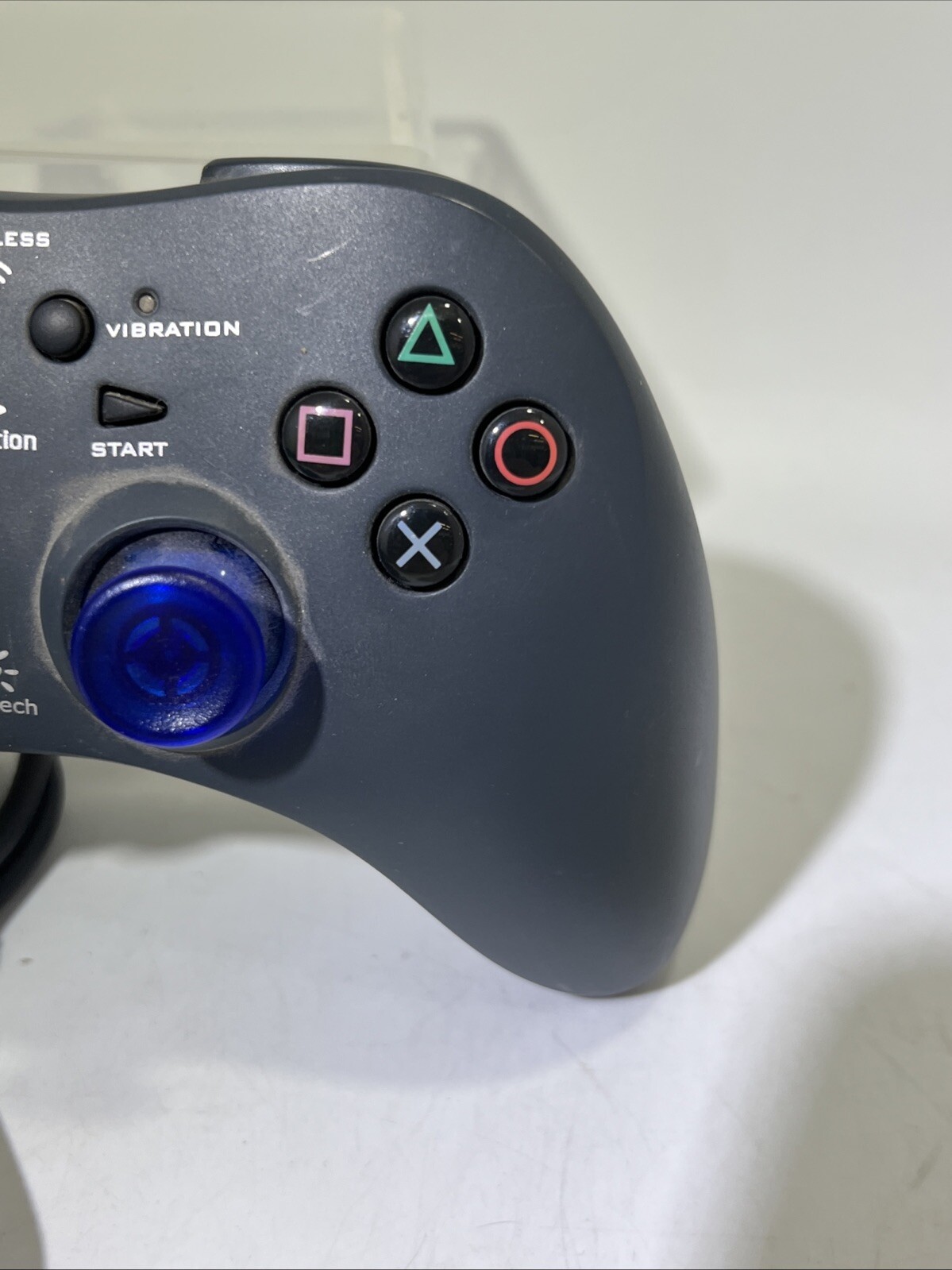 Logitech Wireless Game Controller w/Receiver Playstation PS2, Tested & Works