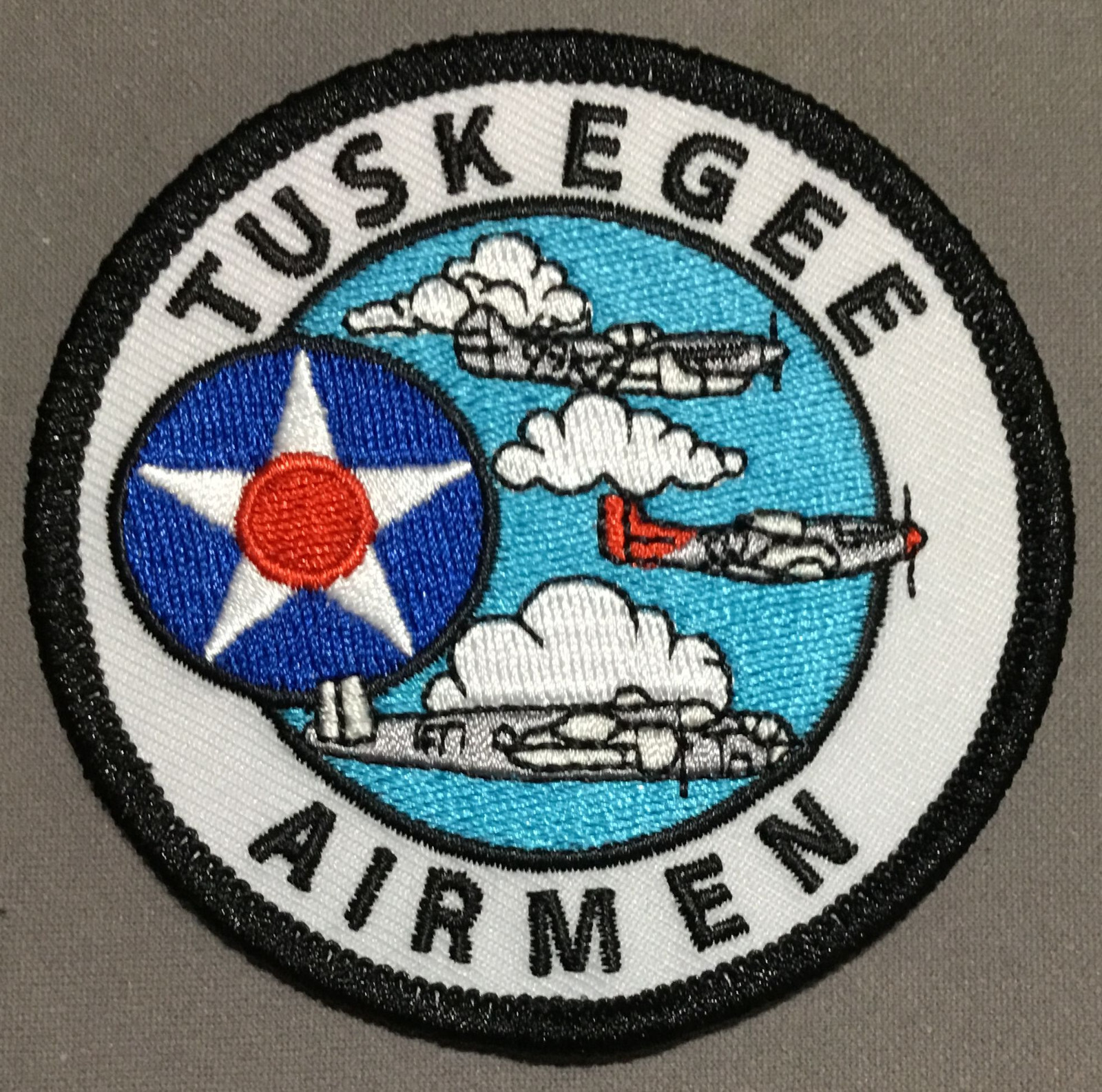 USAF Tuskegee Airmen Famous Black Airmen WW2 licensed patch