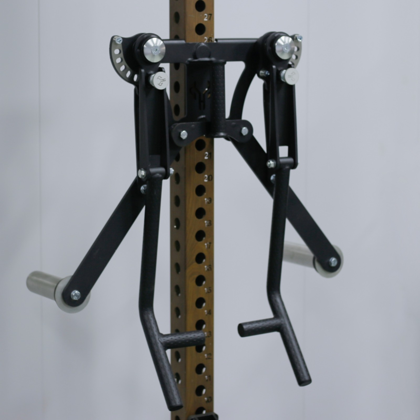 Rack-Mounted Lateral Raise Attachment Plate-Loaded Lateral Raise Attachment