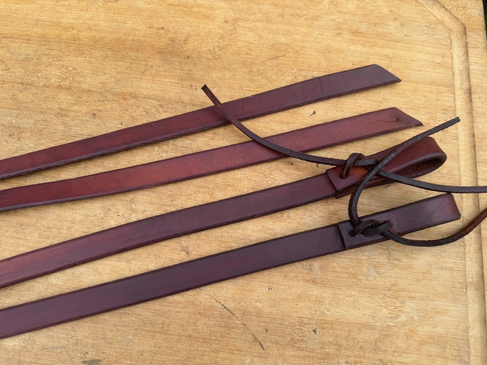 Butter Soft Western Split Reins ~ 7'6" x 3/4" ~ Excellent Condition