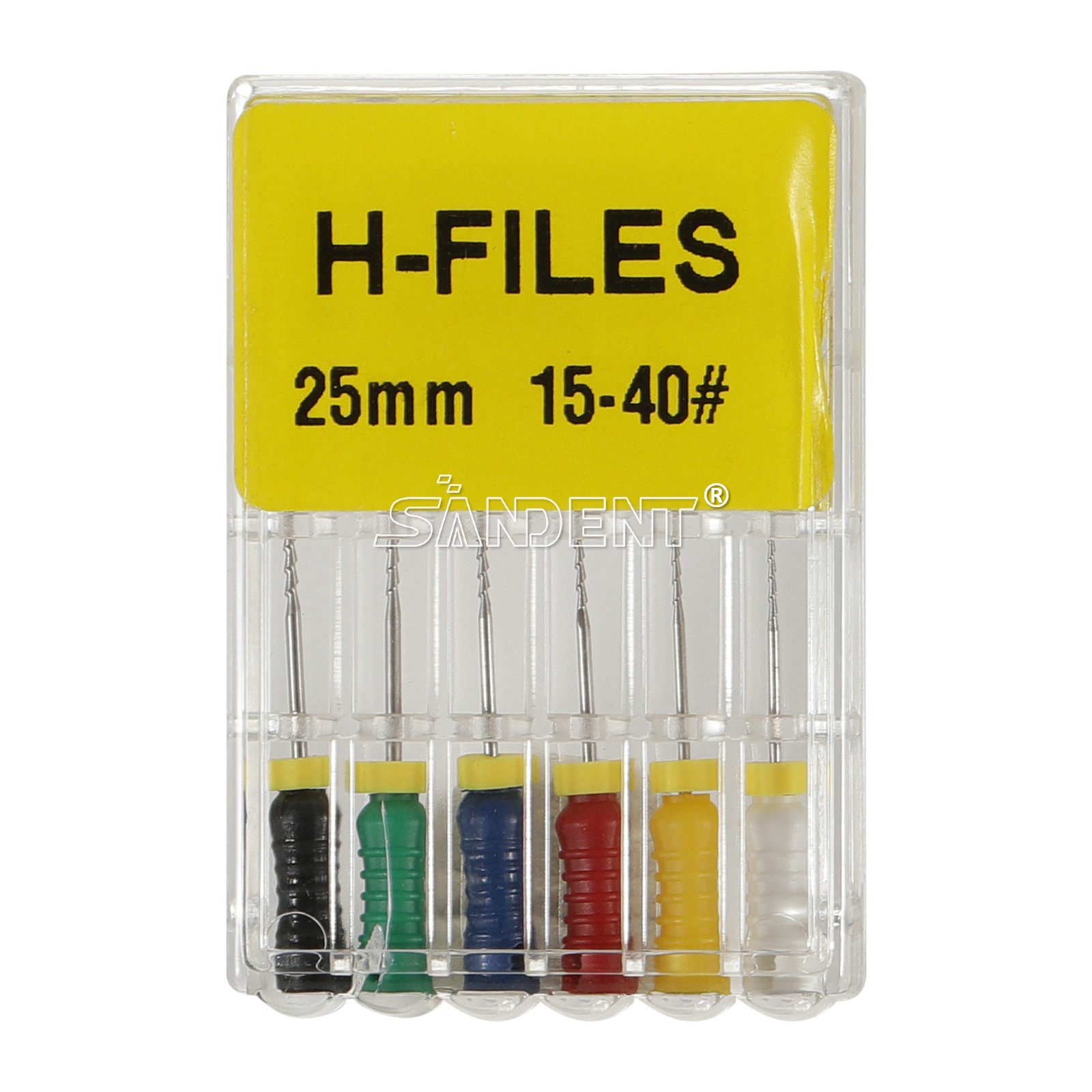 Dental Endodontic Files Posterior Root Canal Holder 10Packs Niti H File Hand Use