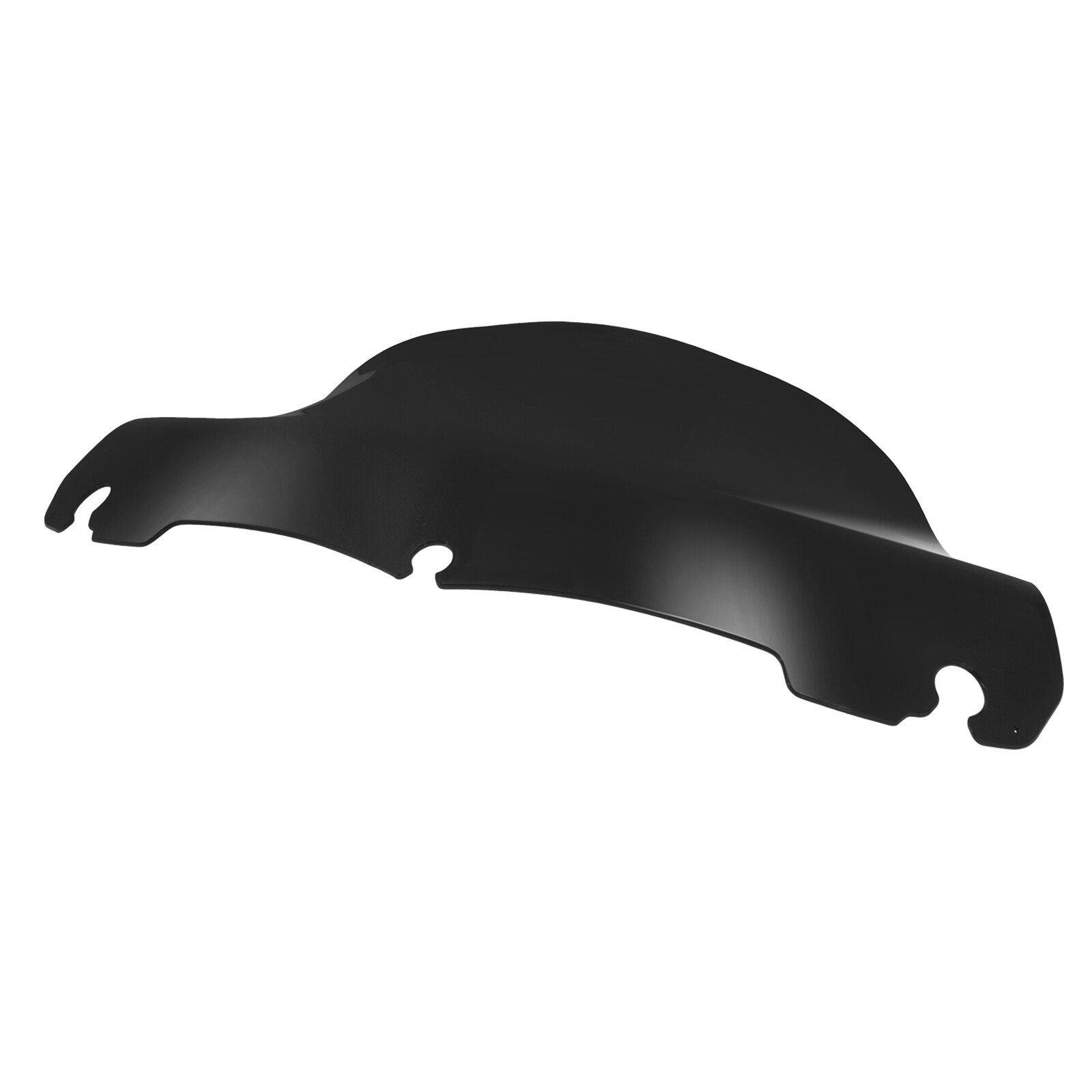 9" Black Wave Windshield Windscreen Fits For Harley Electra Tri Glide 2014-2023