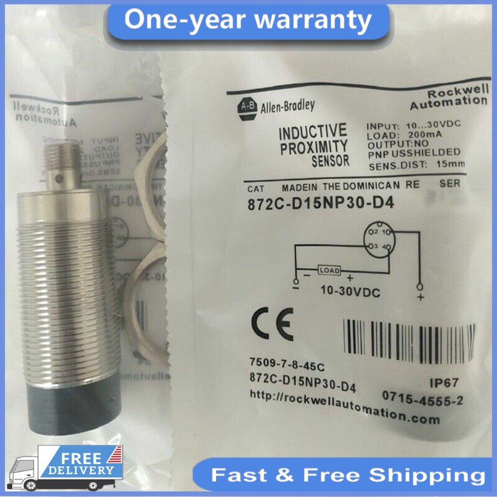 872C-D15NP30-D4 Proximity Switch Proximity Sensor Free Shipping Good quality