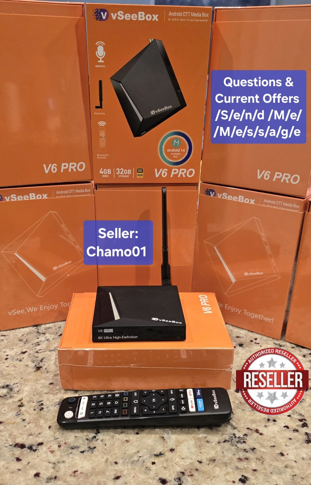 VSee V6 Pro (4/32Gb) Latest 2026 Model, All New & Sealed🔥Certificated Seller🔥