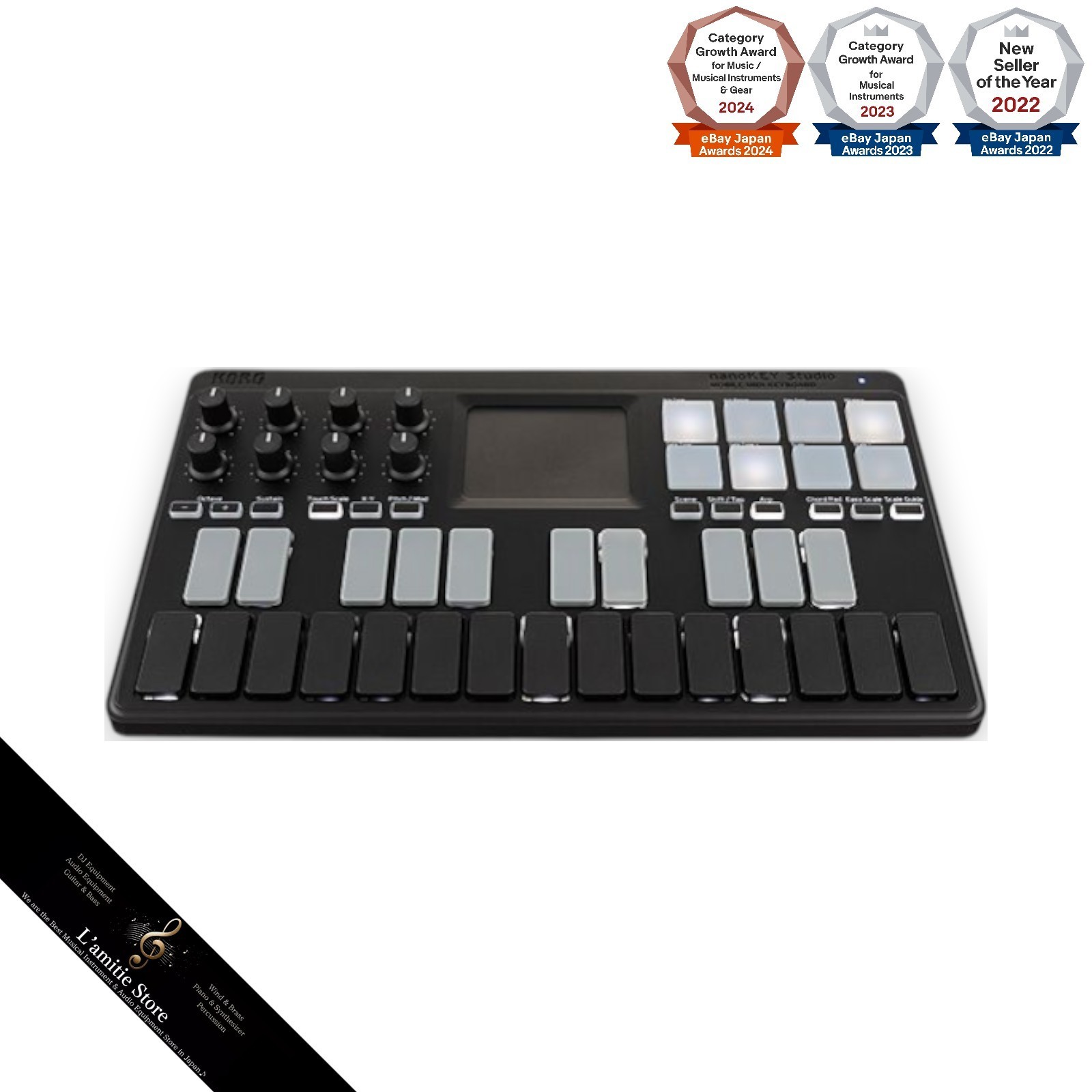 Korg NanoKey Studio Keyboard MIDI CONTROLLER NANO KEY New Japan