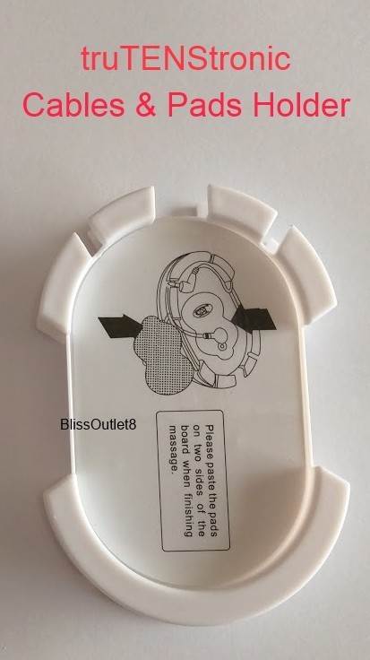 Pads Holder Organizer Electrode Wire Holder Stick Board for Tens Unit Massager