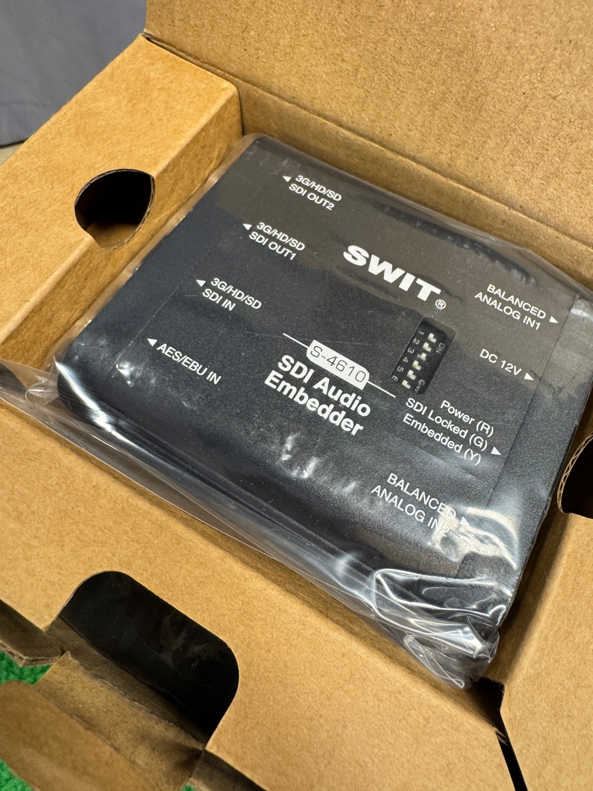 SWIT Portable SDI Audio Embedder S4610-NEW