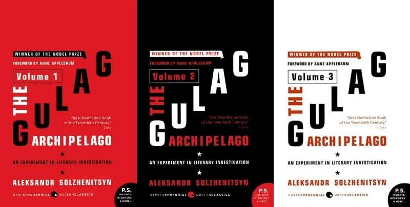 THE GULAG 3 SET OF BOOK PAPERBACK BEST BOOK