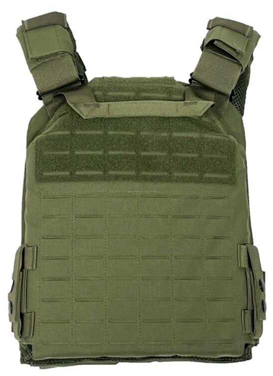 VISM Laser Cut Kangaroo Plate Carrier Vest MED-2XL for 10x12 plate Tactical ODG