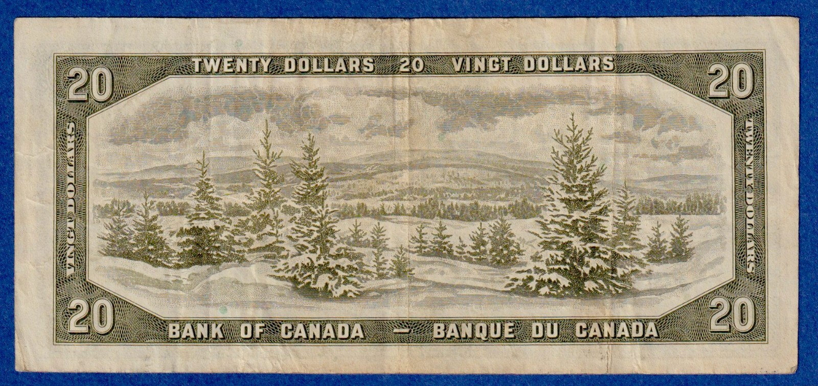 Canada $20 1954 BC-41b / P-80b - QE II - Circulated Note X/E 7959741