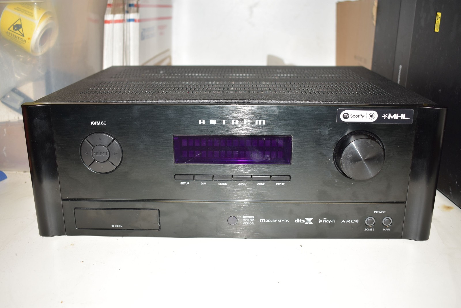 Anthem AVM 60 11.2-channel home theater A/V processor PRE AMP FOR PARTS