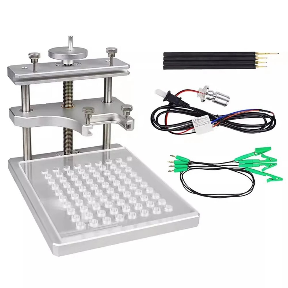 Aluminum LED BDM Frame ECU Test Stand Fit KESS KTAG FGTECH Programming Tool