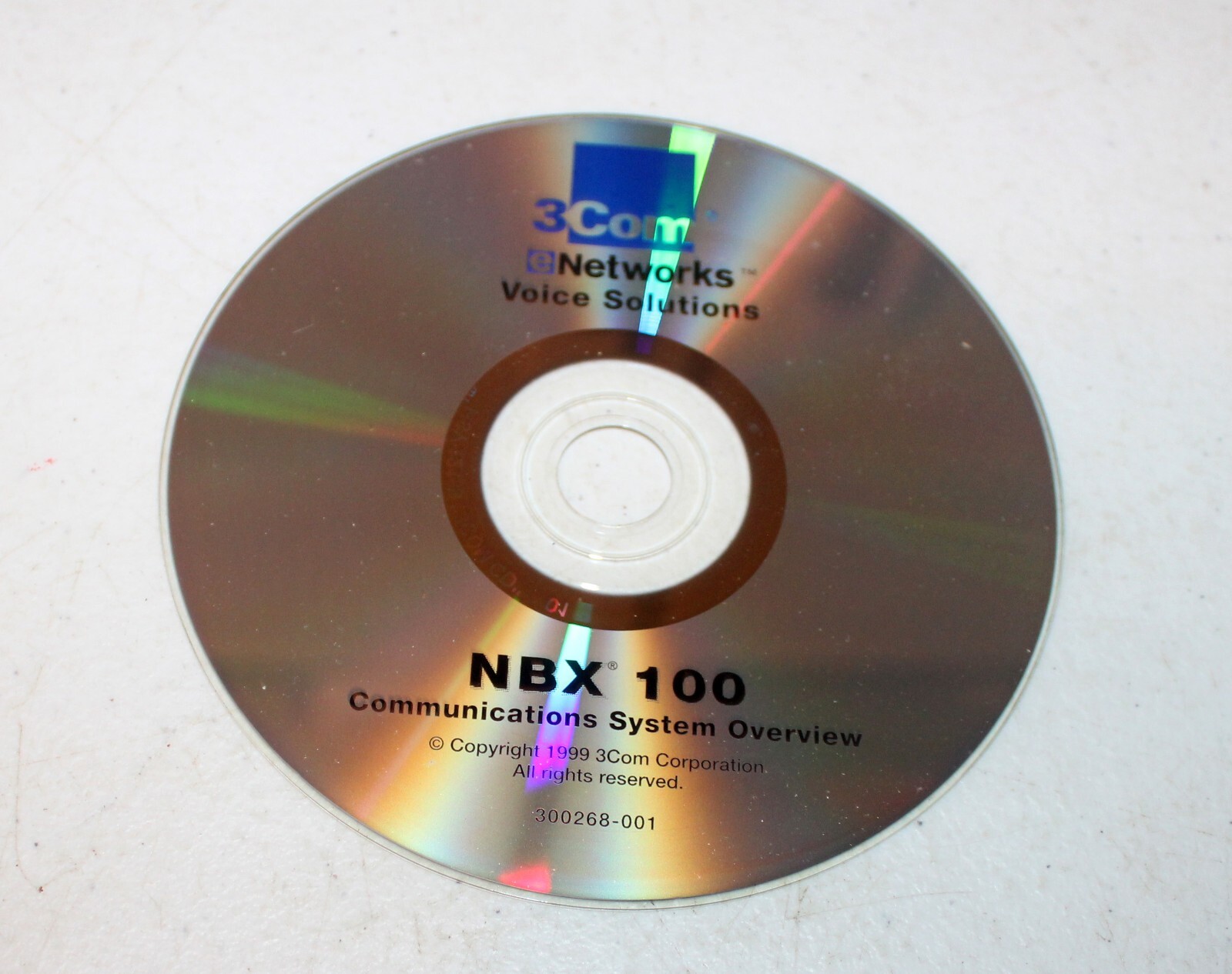 3Com Networks Voice Solutions - NBX 100 Communications Overview **DISC ONLY**