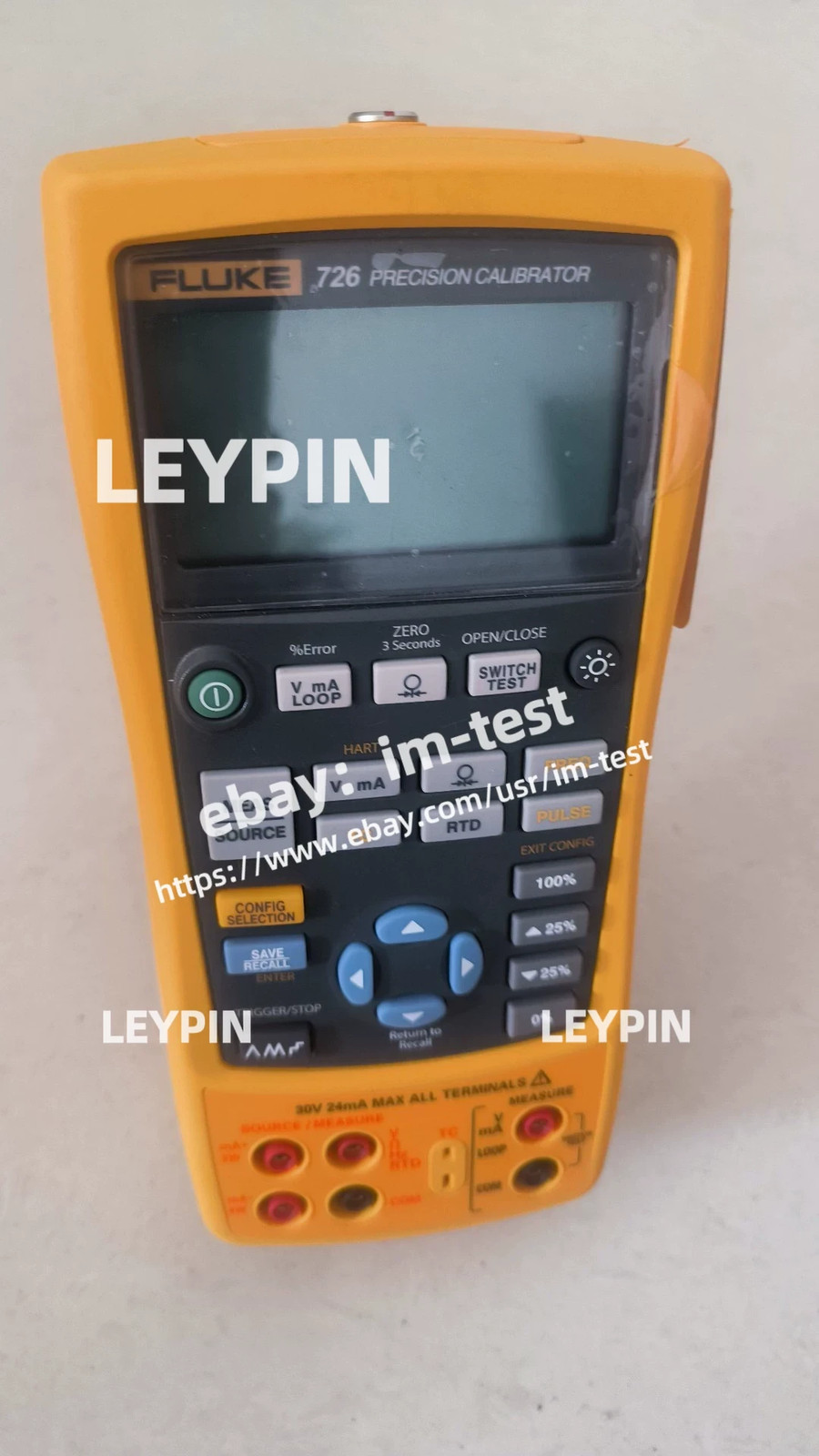 Fluke 726 Multifunction Process Calibrator Calibrated /tested good#im