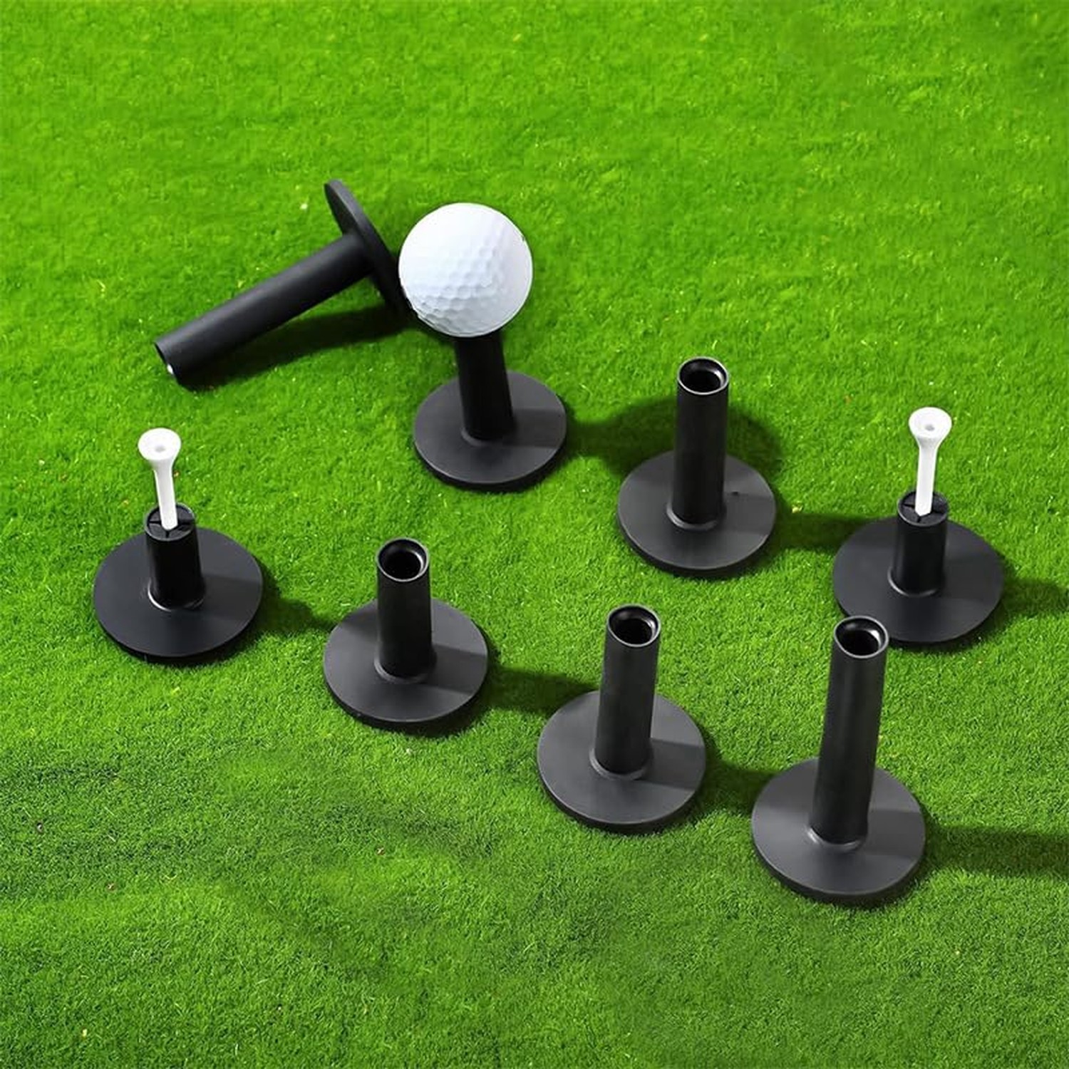 Professional Plastic Golf Tees (3-1/4") 100 Pack, Engineered for Durability &...