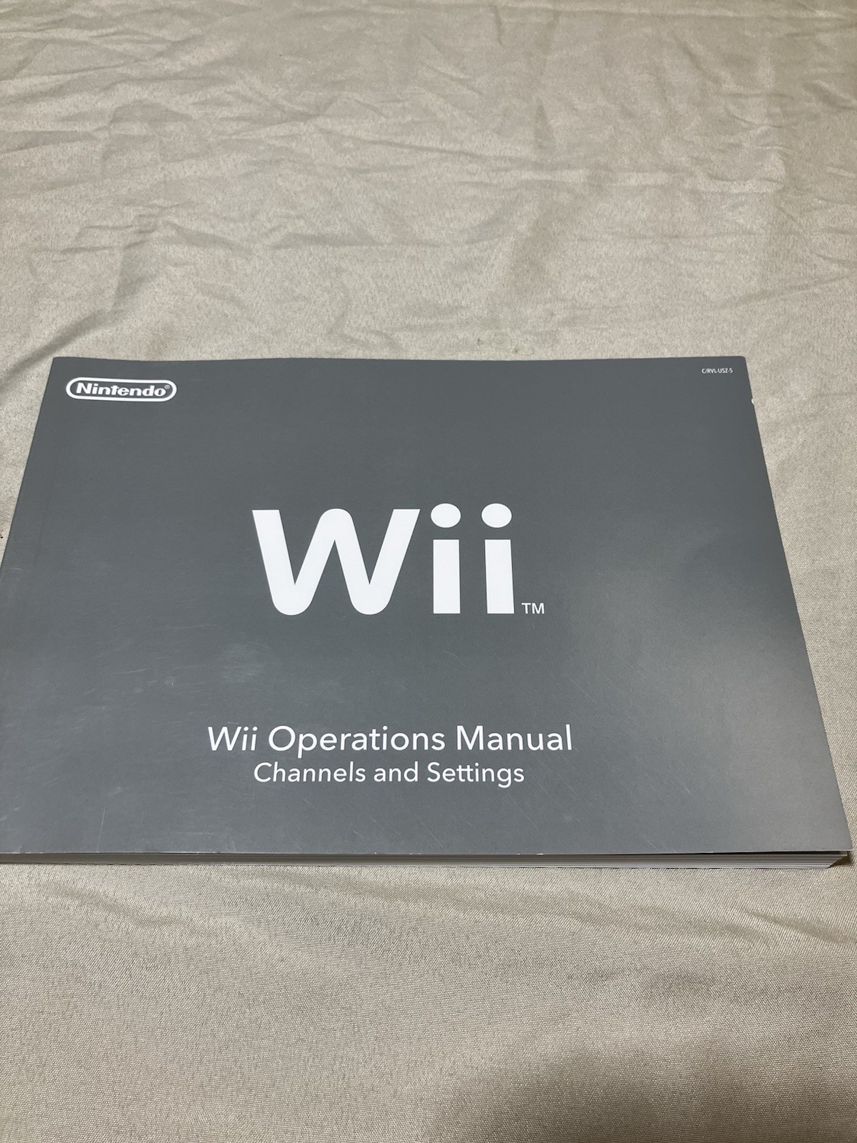 Wii Operations Manual English Spanish French