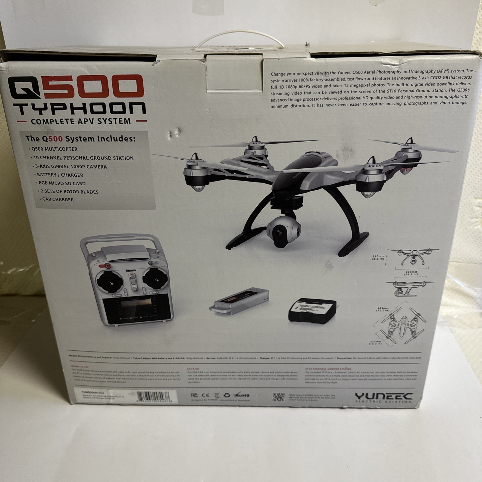 Yuneec Typhoon Q500 Aircraft Drone 4K