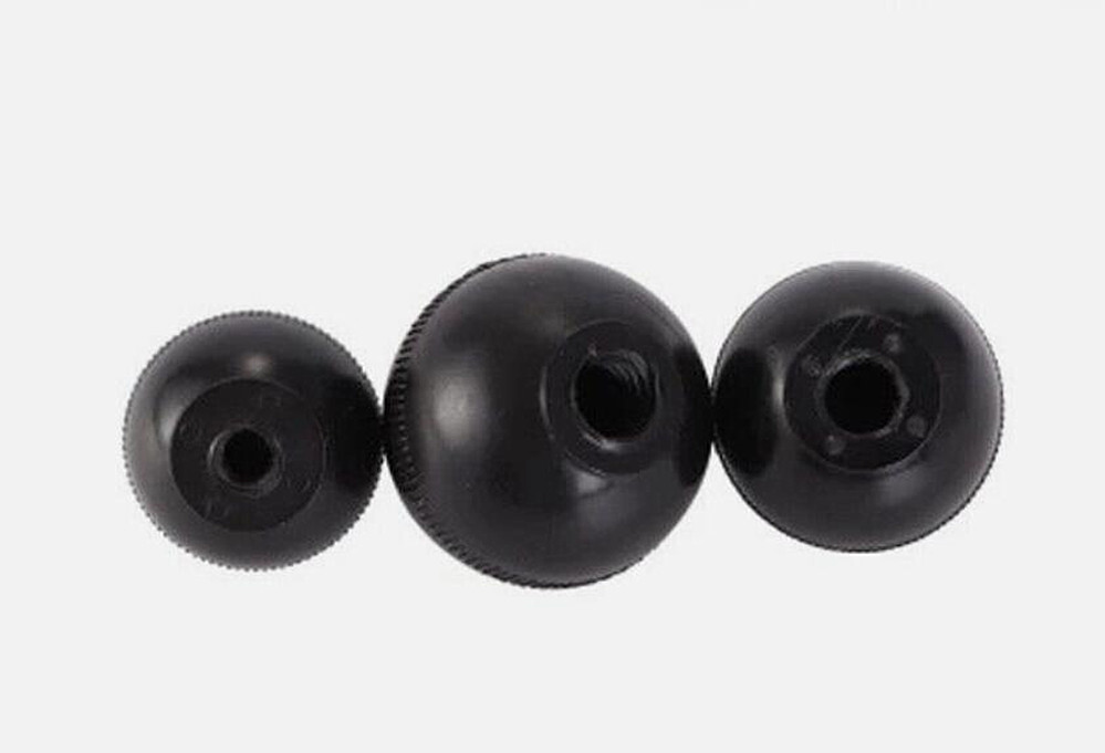 6PCS Milling Machine Plastic Ball Operating Handle Bakelite Shift Lever M10/8/6