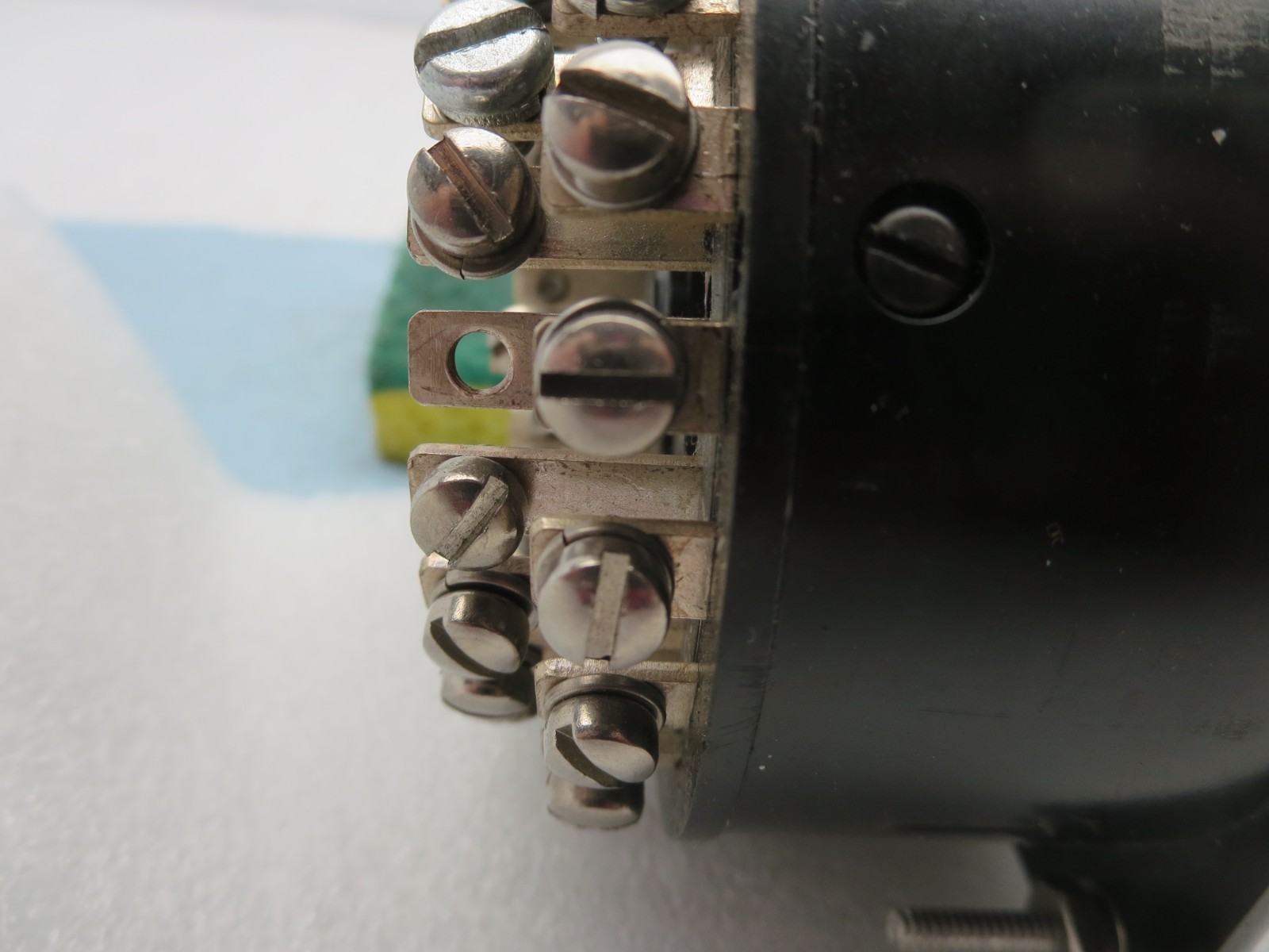 Omega Engineering No Part # Rotary Selector Switch 20 Pos + Off Missing 3 Screws
