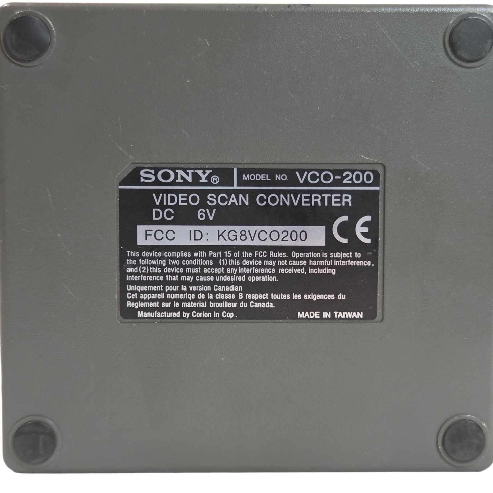 Sony VCO-200 Video Scan Converter - Tested and Working