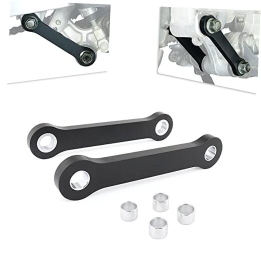 2'' Rear Lowering Links Kit Fit for 2023 2022 DRZ400 All years 2inch Black