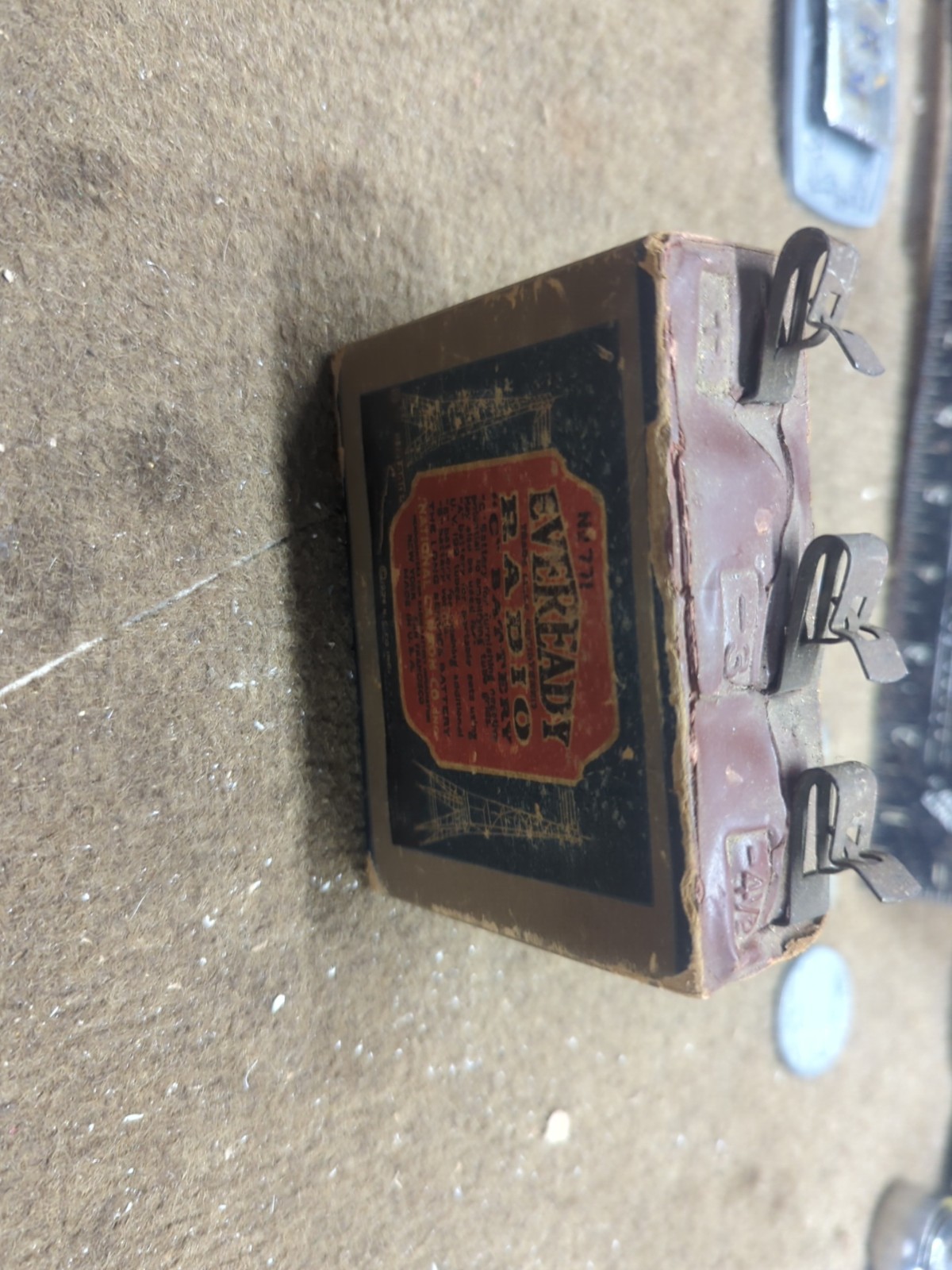 Vintage Everready Radio Battery No.771