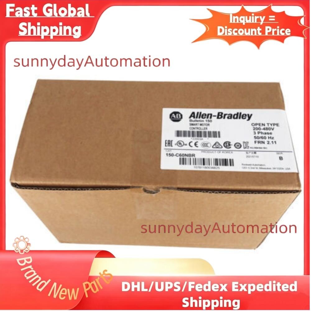 AB SMC Smart Motor Controller 150-C60NBR Sealed In Stock 150C60NBR US Free Tax