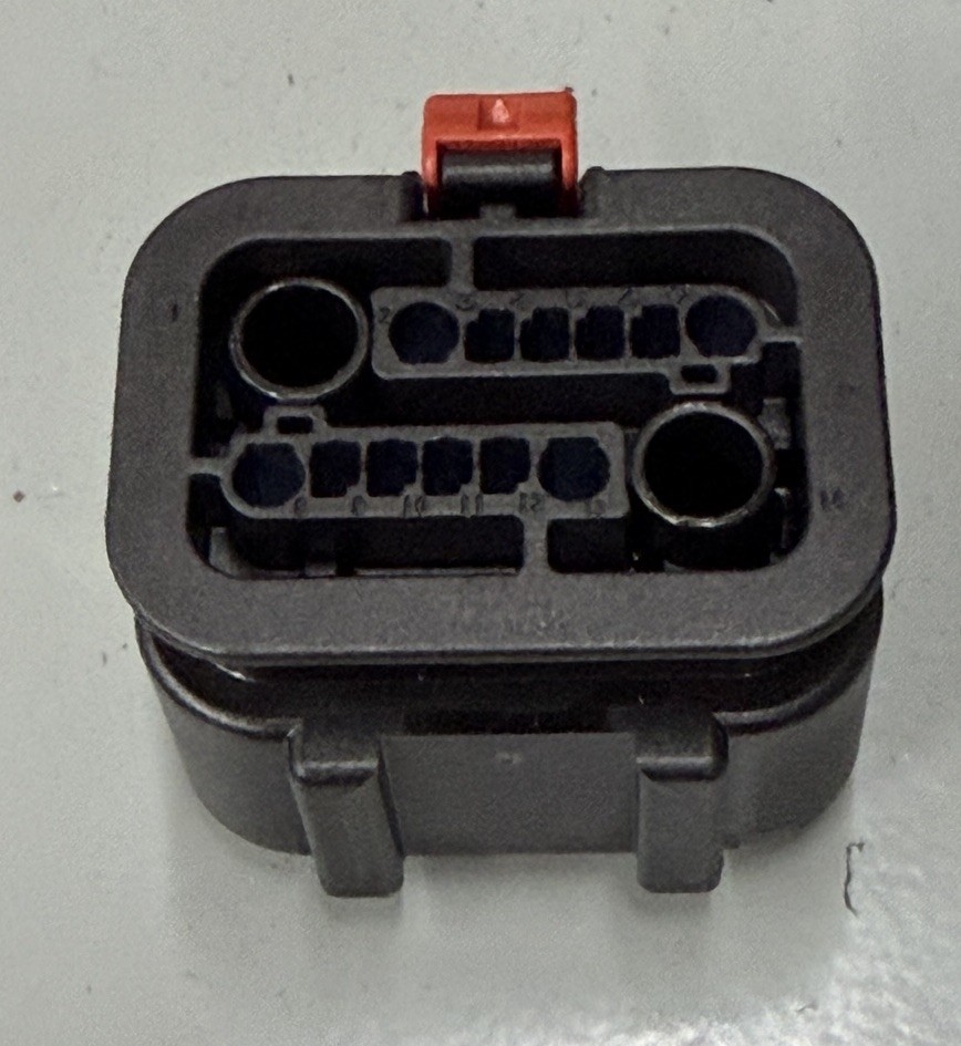 Lot of 10 Kostal 12192300-00 14 Pin Automotive Connector Receptacle Housing New