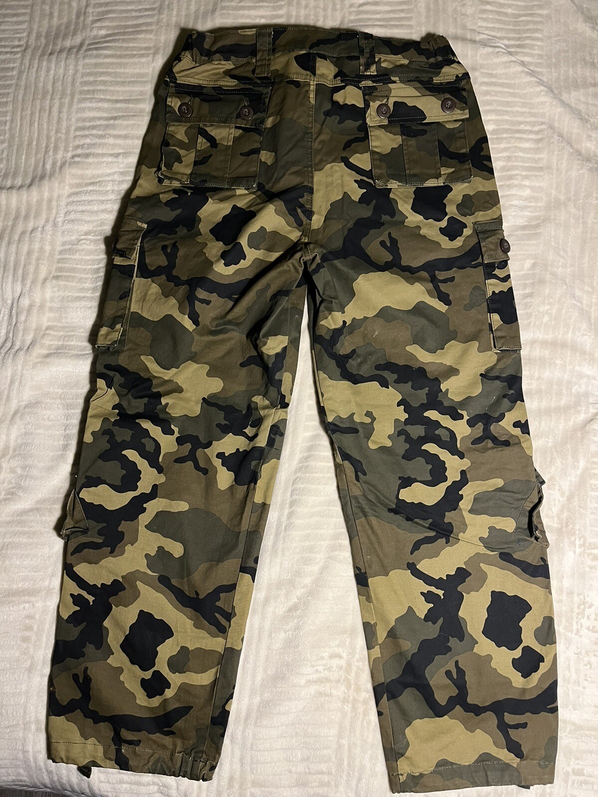 unisex Army Green Camo  Trousers 36-Outdoor Hunting Pants  (B19)