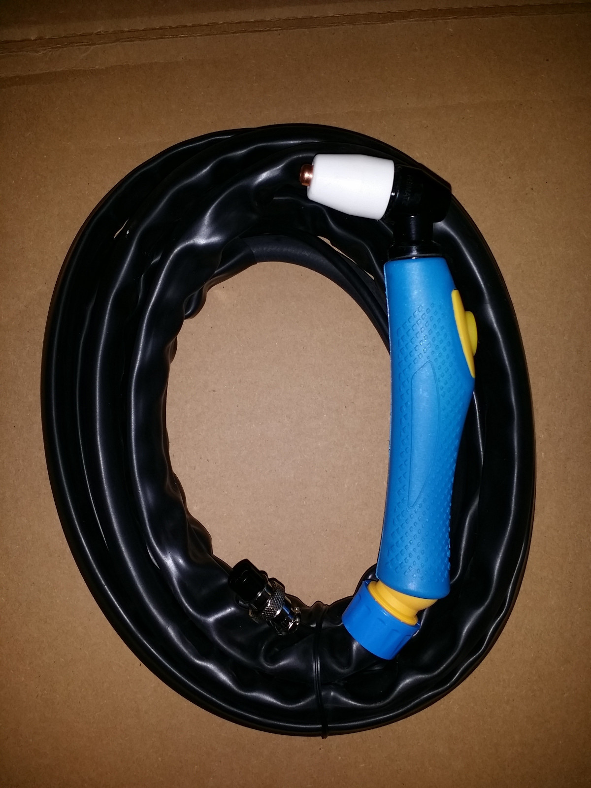 NEW 50AMP Plasma Cutter Cutting Torch, for 50AMP Cutter New Style Torch Blue
