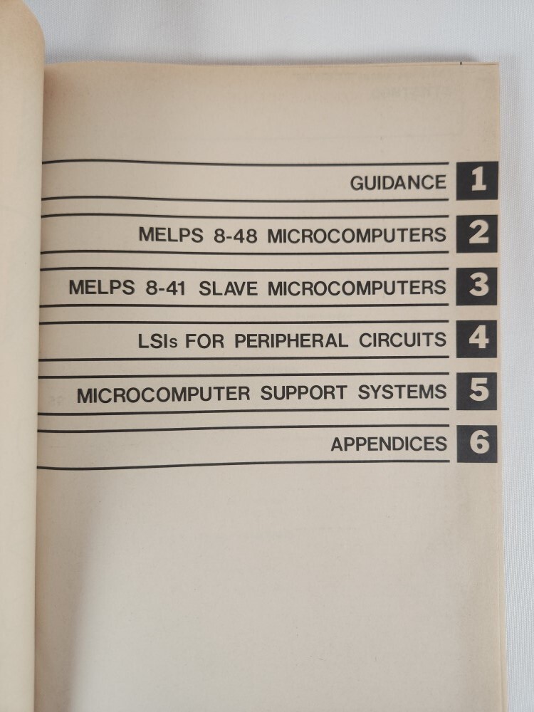 Mitsubishi Semiconductors 1986 2-Vol Single-Chip 8-Bit Microcomputers Series 740