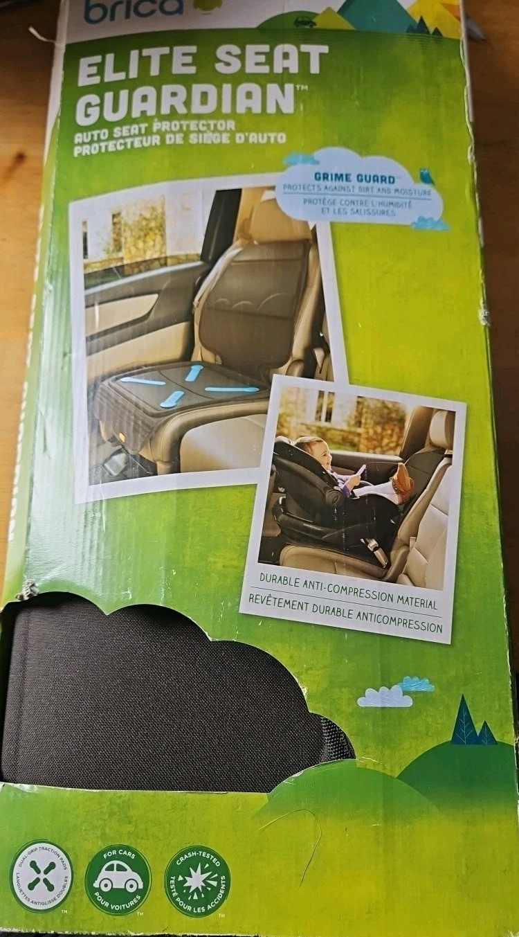 Elite Seat Guardian Child Car Seat Protector, Gray, Unisex