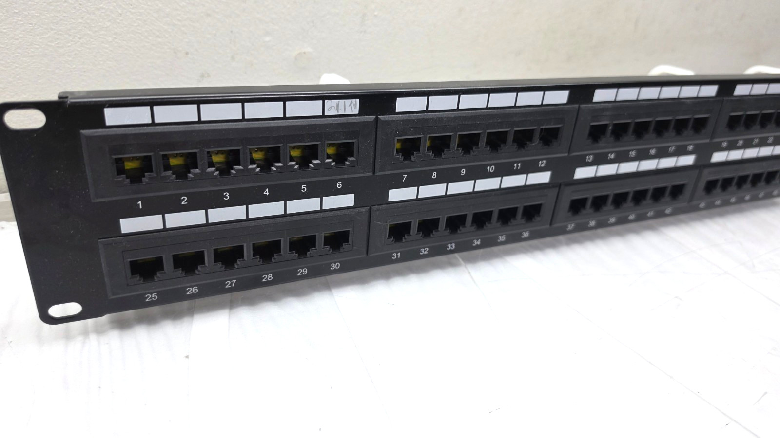 Tripp Lite 48 Port Data Rackmount CAT6 Patch Panel P48T-KAA: Optimized Network