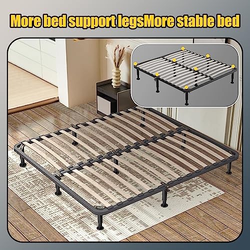 Adjustable Height Bed Frame Center Support Legs Replacement with 5.1 in-8.6 in