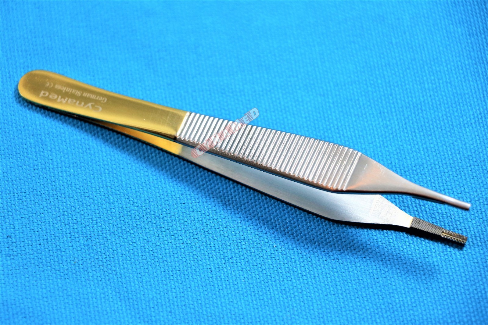 T/C GERMAN GRADE ADSON BROWN TISSUE FORCEPS 4.75" WITH TUNGSTEN CARBIDE INSERTS