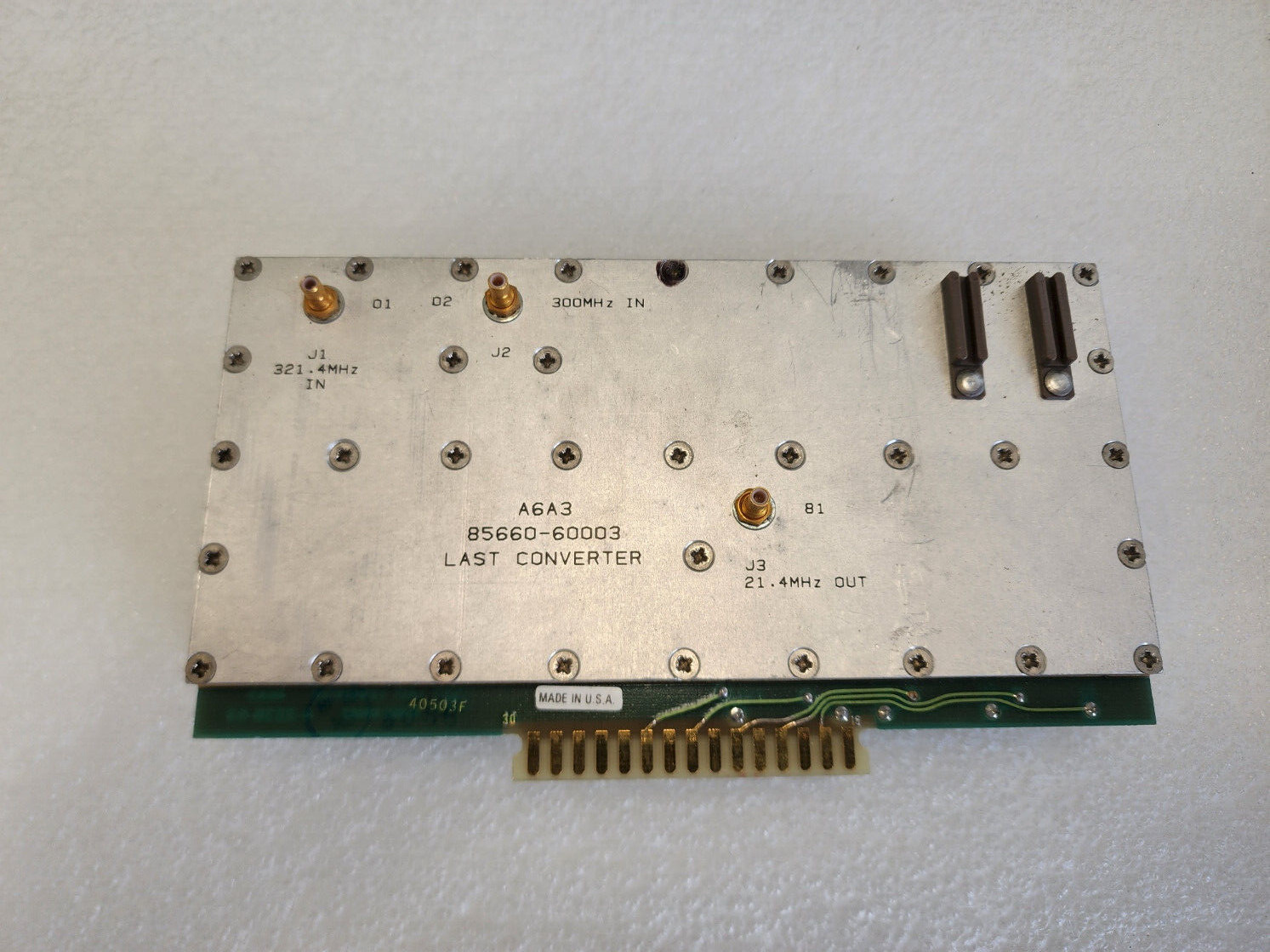 HP/Agilent 85660-60003 Spectrum Analyzer Last Converter Assembly