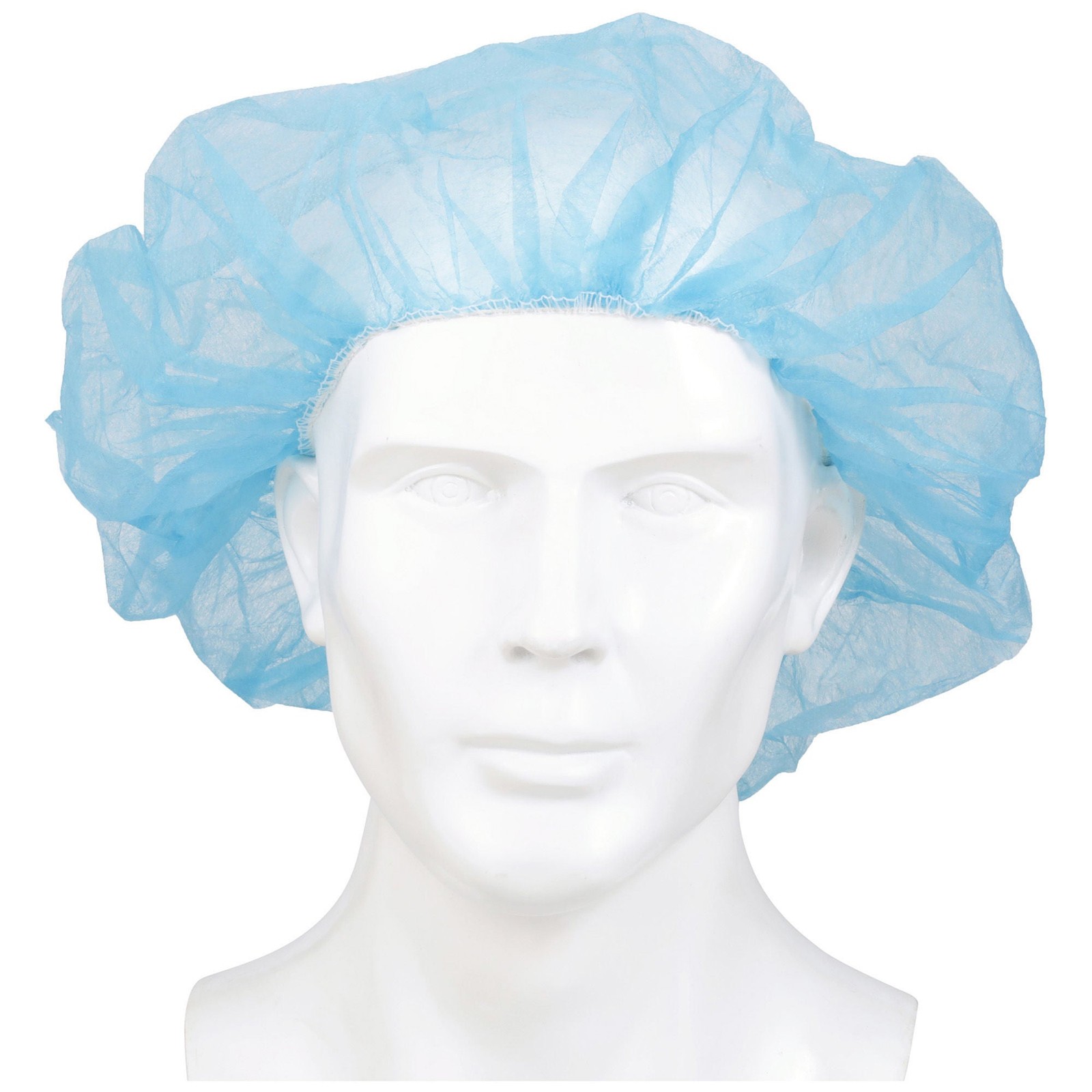 McKesson Blue Spunbond Bouffant Cap Disposable 40181100 100 per Box