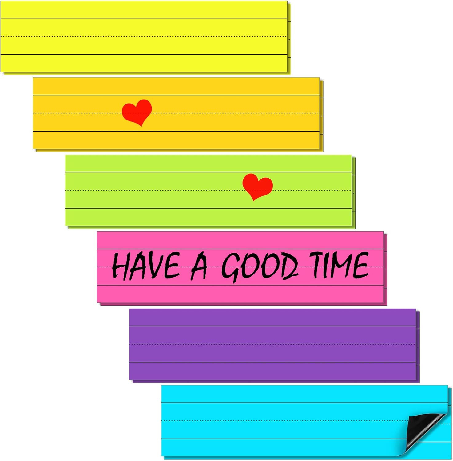 12 Pack Magnetic Sentence Strips for Teachers 12 X 3 Inch Magnetic Dry Erase Sen