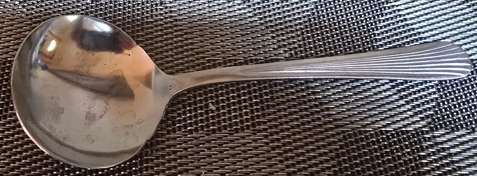 Stainless Steel Silver Serving Spoon 6.75" Long
